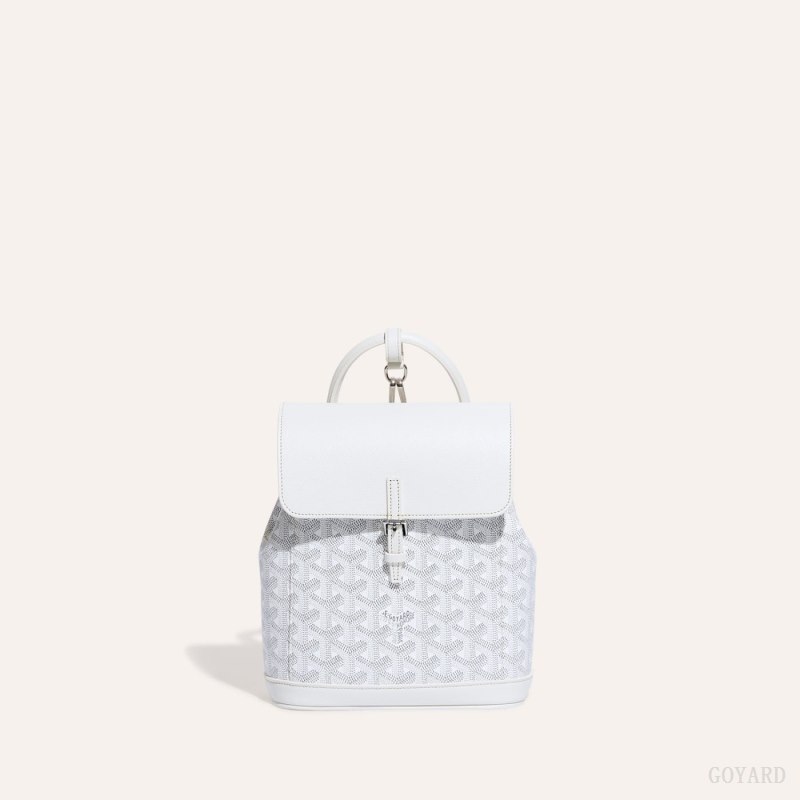 Goyard Alpin Mini Backpack Vesker Hvite | GY-YVK4899