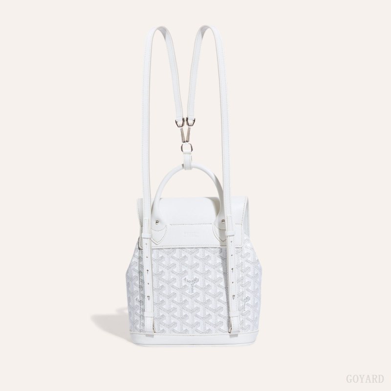 Goyard Alpin Mini Backpack Vesker Hvite | GY-YVK4899