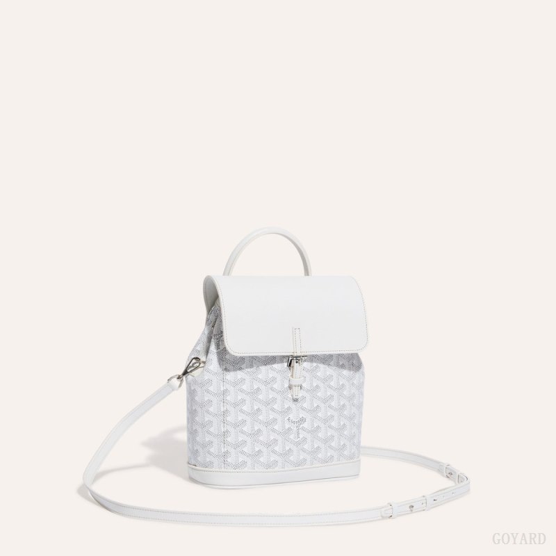Goyard Alpin Mini Backpack Vesker Hvite | GY-YVK4899