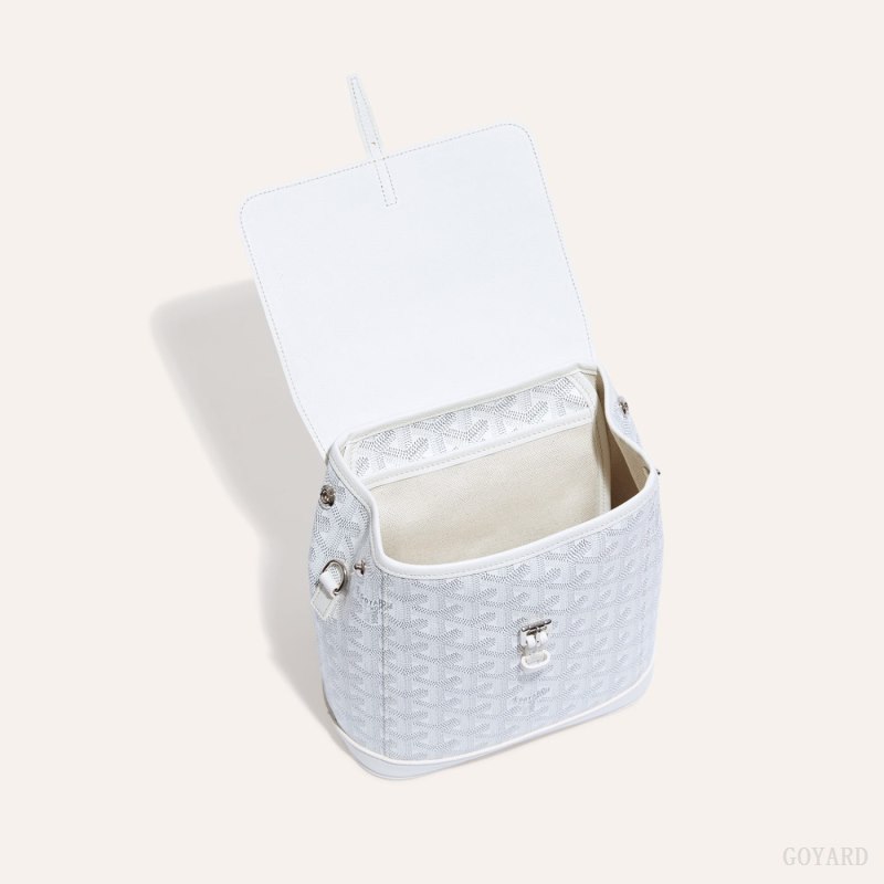 Goyard Alpin Mini Backpack Vesker Hvite | GY-YVK4899