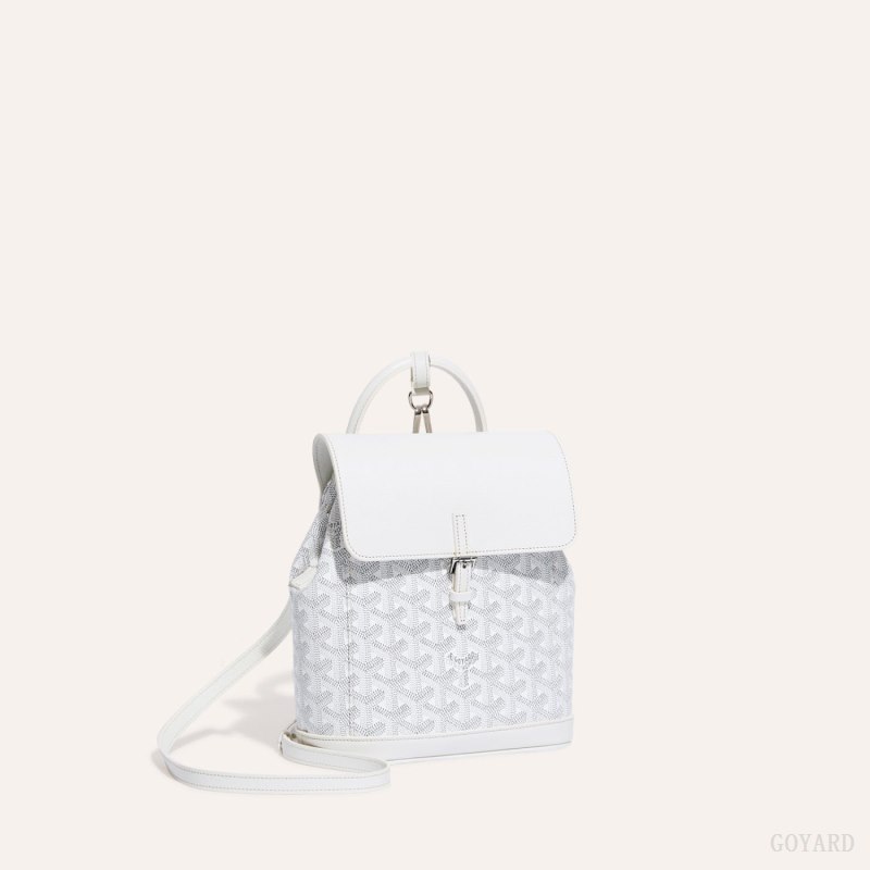 Goyard Alpin Mini Backpack Vesker Hvite | GY-YVK4899