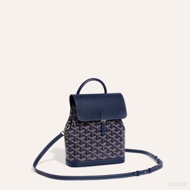 Goyard Alpin Mini Backpack Vesker Marineblå Blå | GY-WIF5553