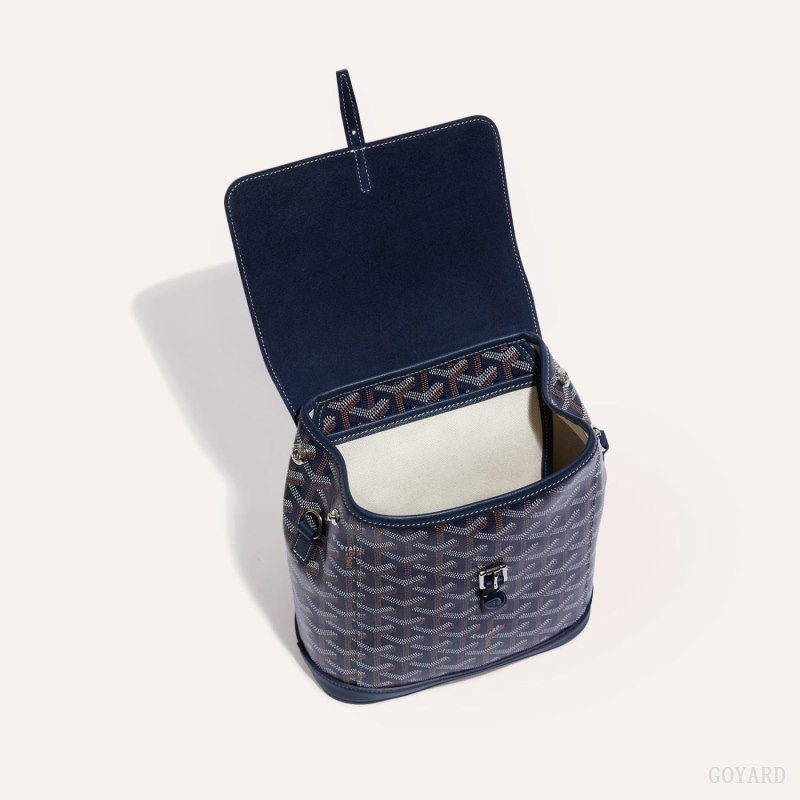Goyard Alpin Mini Backpack Vesker Marineblå Blå | GY-WIF5553