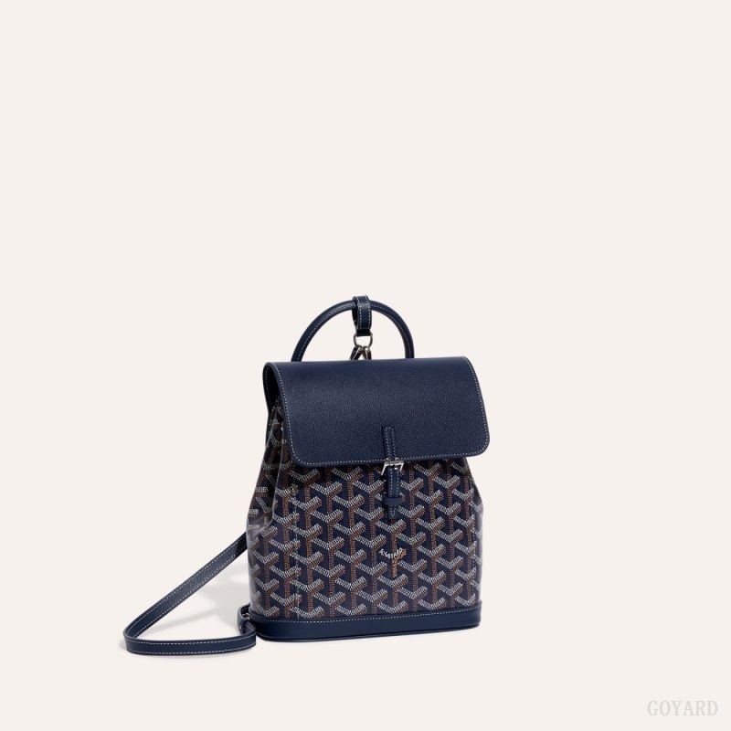 Goyard Alpin Mini Backpack Vesker Marineblå Blå | GY-WIF5553