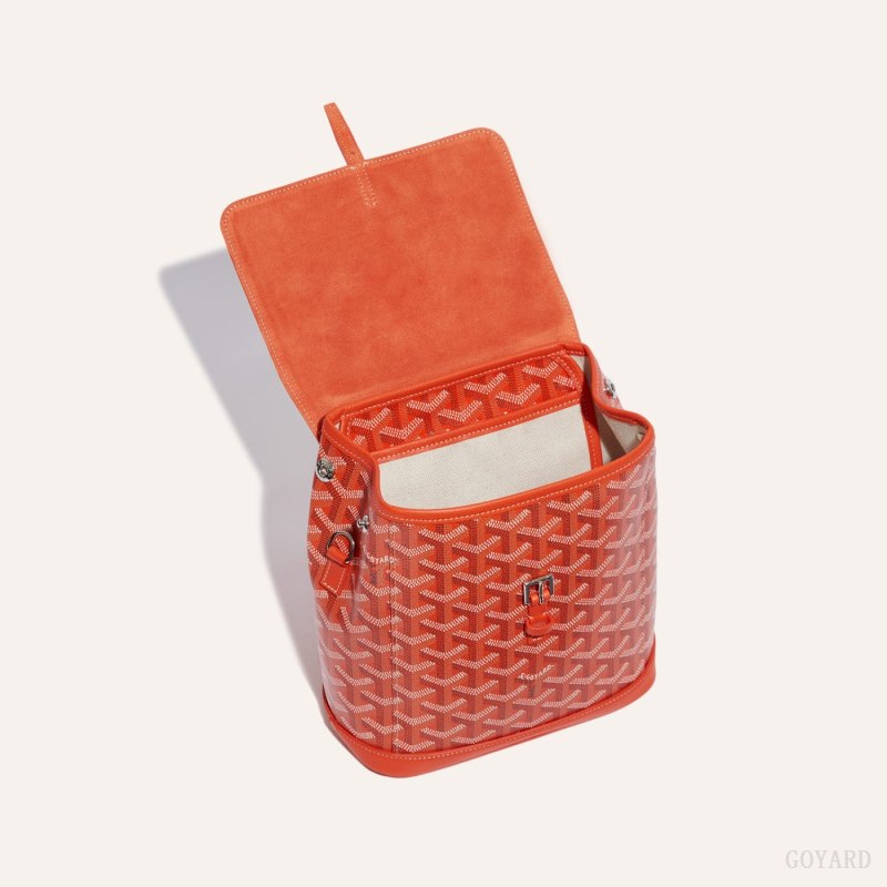Goyard Alpin Mini Backpack Vesker Oransje | GY-LMQ9648