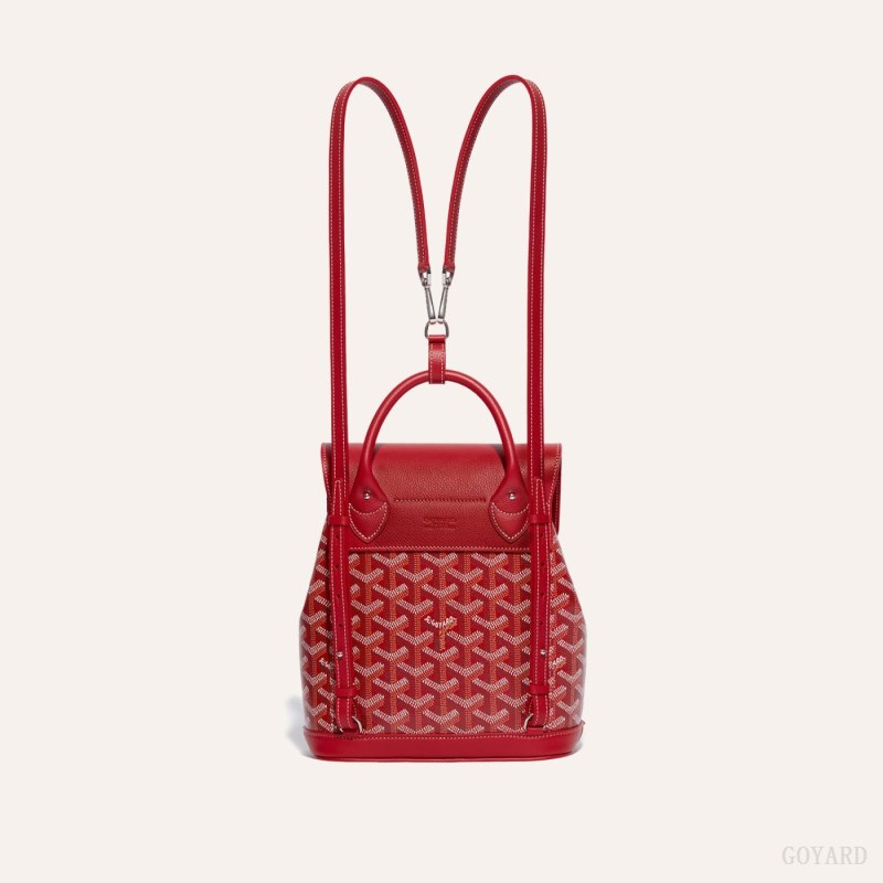 Goyard Alpin Mini Backpack Vesker Rød | GY-OVM2834