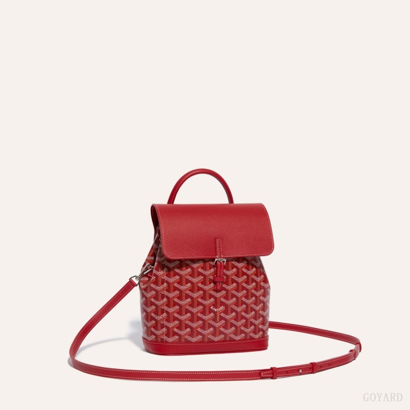 Goyard Alpin Mini Backpack Vesker Rød | GY-OVM2834