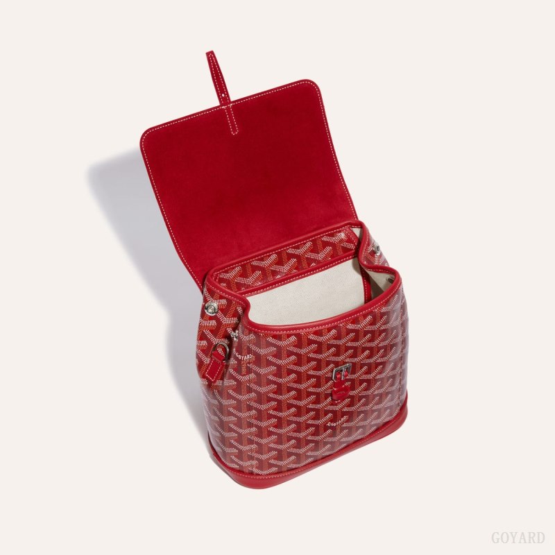 Goyard Alpin Mini Backpack Vesker Rød | GY-OVM2834
