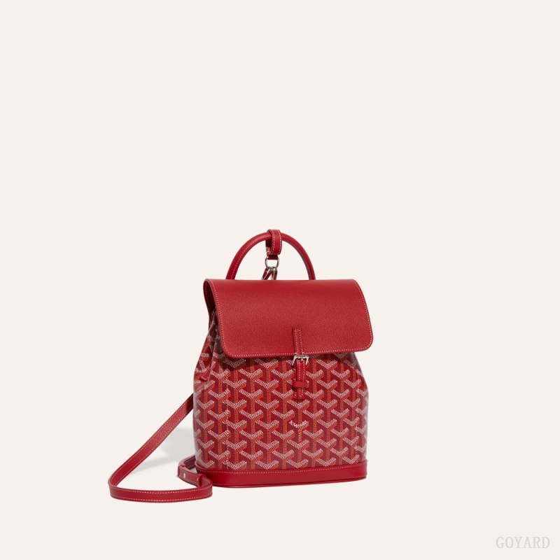 Goyard Alpin Mini Backpack Vesker Rød | GY-OVM2834