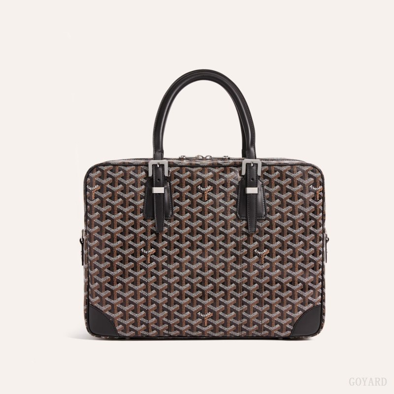 Goyard Ambassade MM Document Case Stresskoffert Svarte | GY-CDW7233