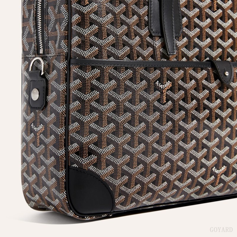 Goyard Ambassade MM Document Case Stresskoffert Svarte | GY-CDW7233
