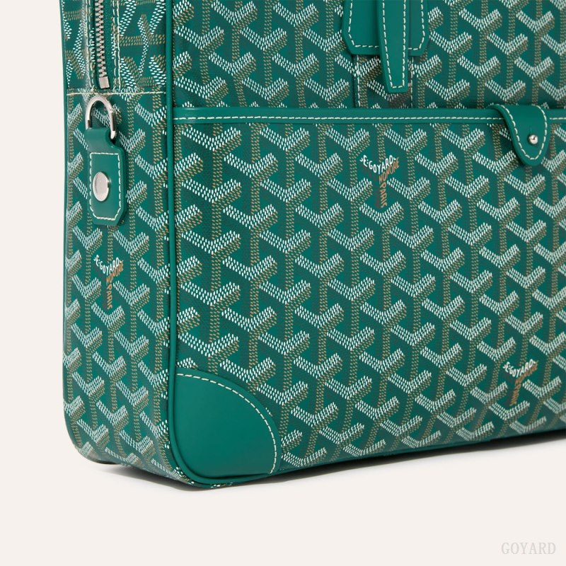 Goyard Ambassade MM Document Case Stresskoffert Grønn | GY-PNG1784