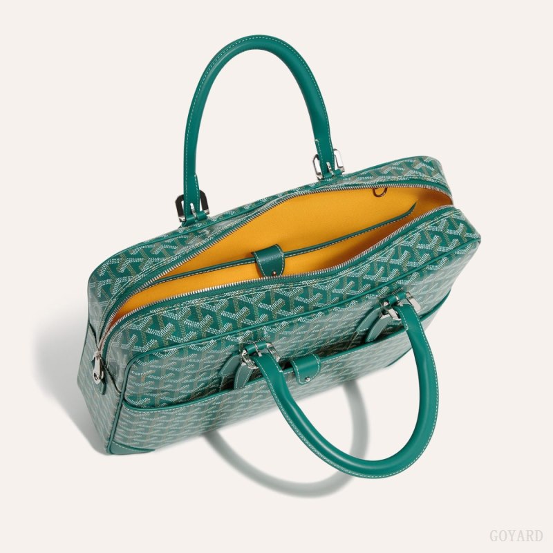 Goyard Ambassade MM Document Case Stresskoffert Grønn | GY-PNG1784