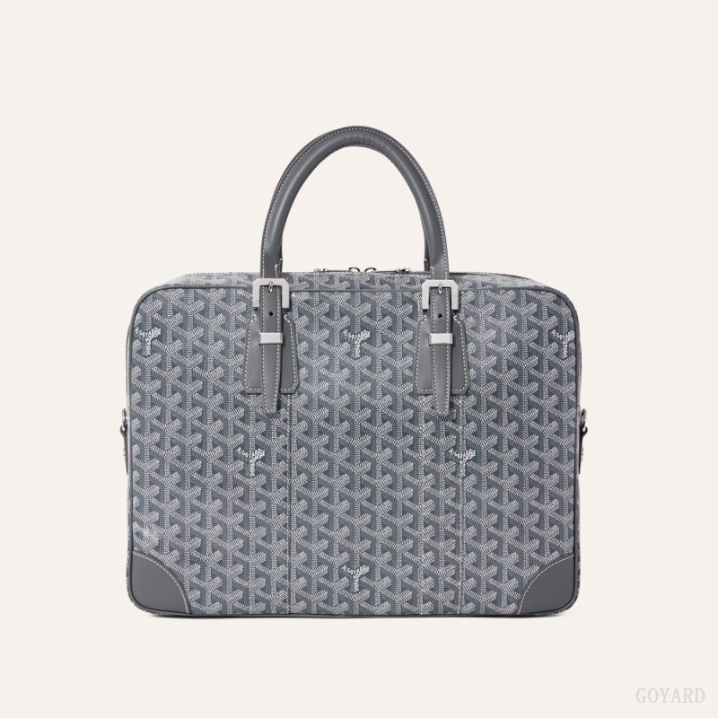 Goyard Ambassade MM Document Case Stresskoffert Grå | GY-VZJ5992