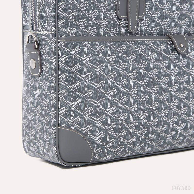 Goyard Ambassade MM Document Case Stresskoffert Grå | GY-VZJ5992