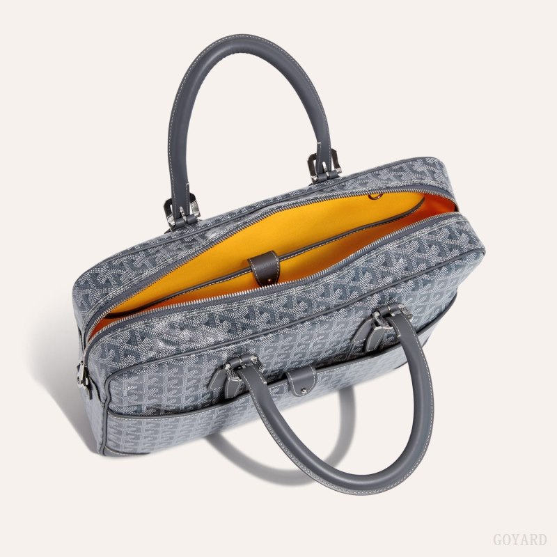Goyard Ambassade MM Document Case Stresskoffert Grå | GY-VZJ5992