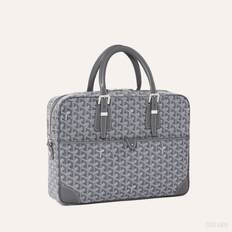 Goyard Ambassade MM Document Case Stresskoffert Grå | GY-VZJ5992