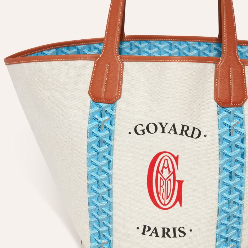 Goyard BELHARRA BAG Tote Veske Turkis Brune | GY-ZZF0952