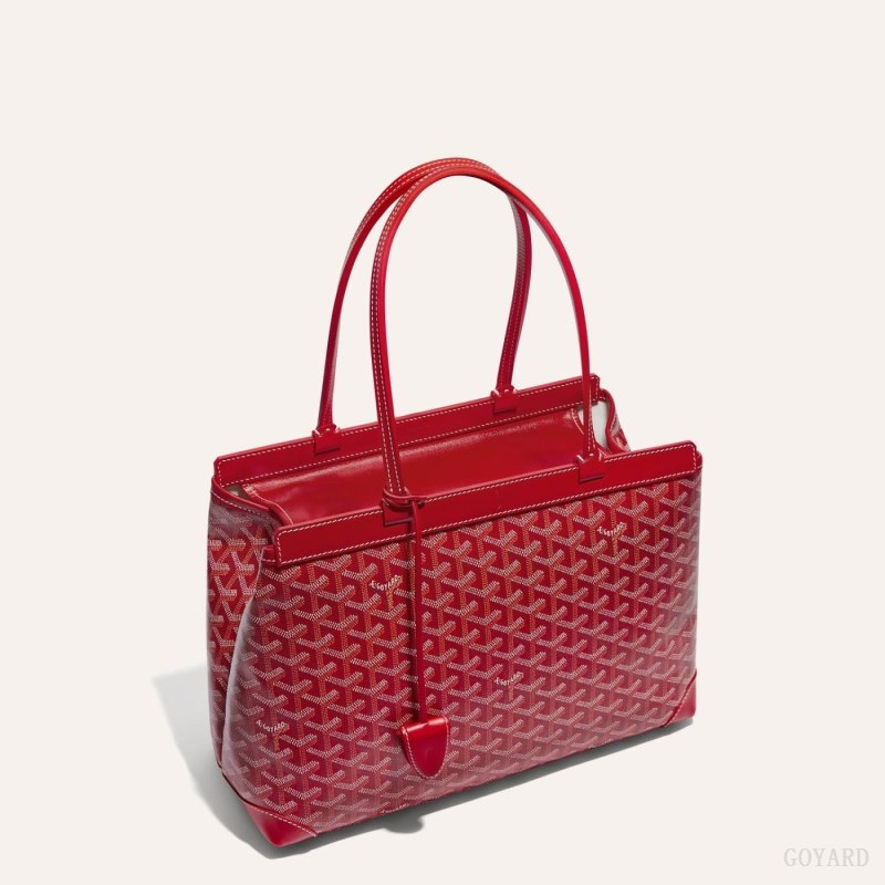Goyard BELLECHASSE BIAUDE PM BAG Tote Veske Rød | GY-NFL8873