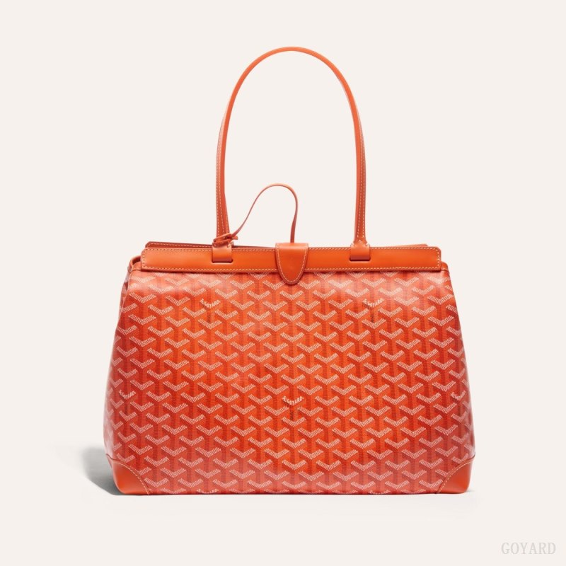 Goyard BELLECHASSE BIAUDE PM BAG Tote Veske Oransje | GY-VLE1167