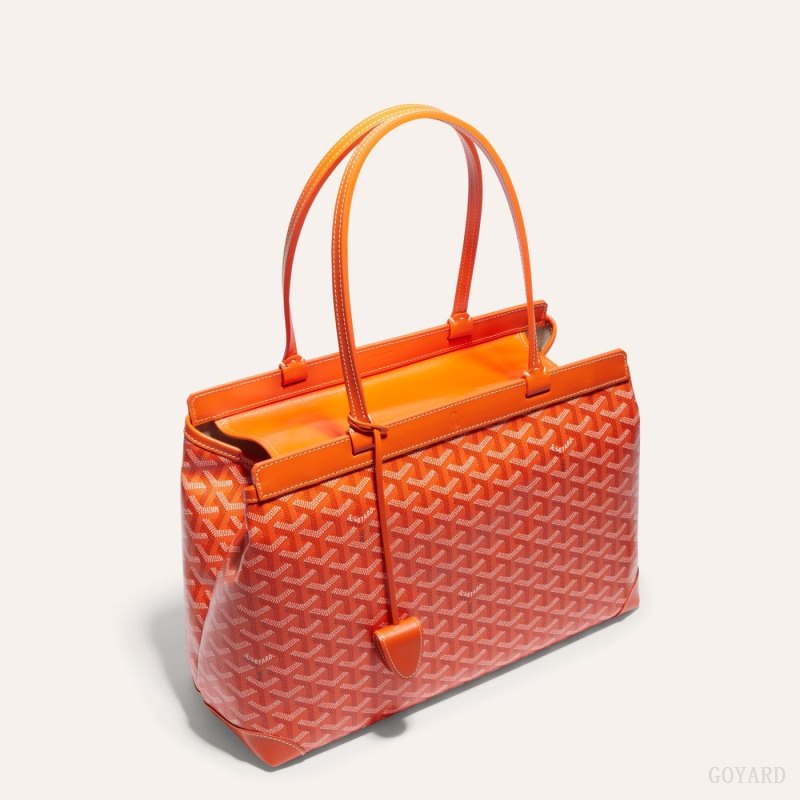 Goyard BELLECHASSE BIAUDE PM BAG Tote Veske Oransje | GY-VLE1167