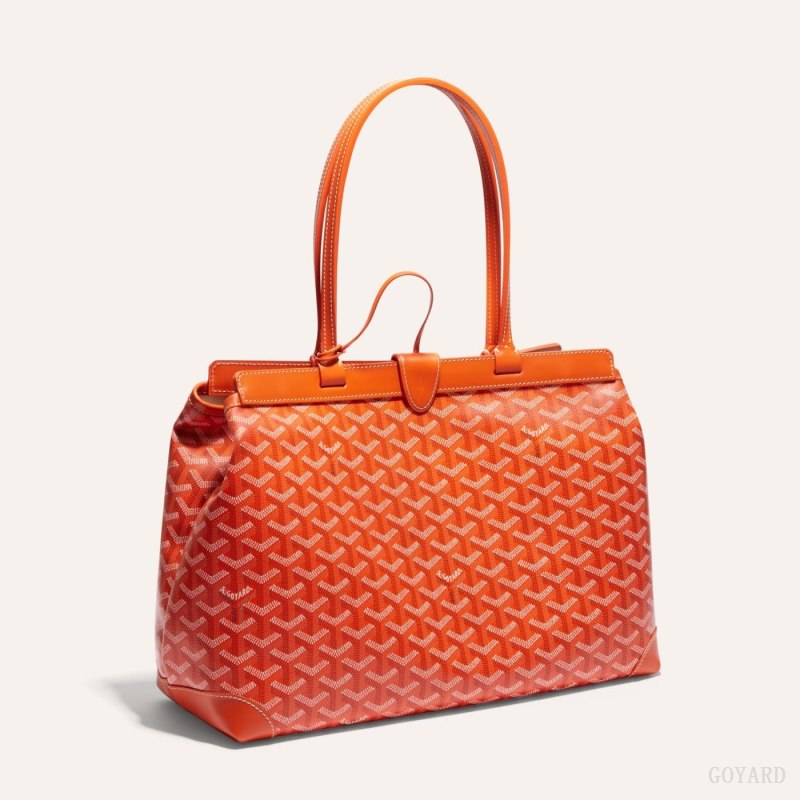 Goyard BELLECHASSE BIAUDE PM BAG Tote Veske Oransje | GY-VLE1167