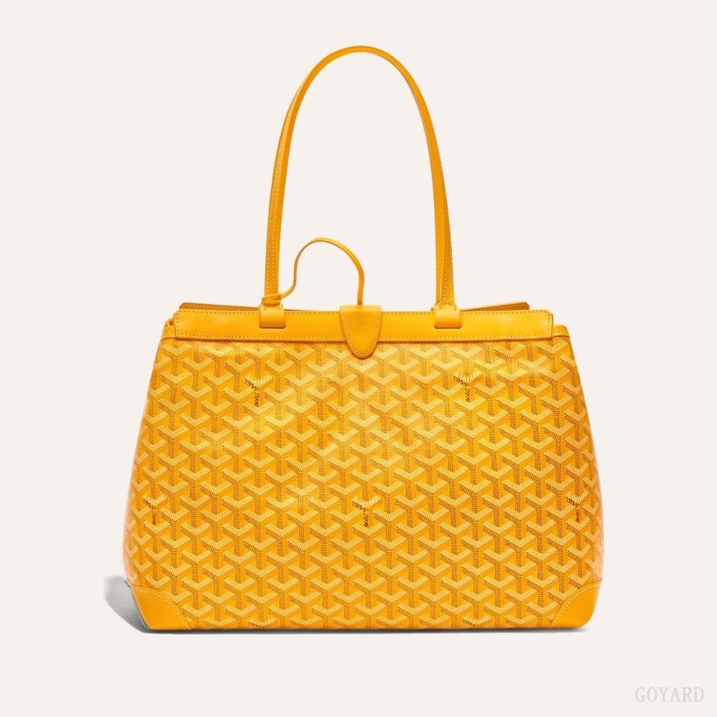 Goyard BELLECHASSE BIAUDE PM BAG Tote Veske Gul | GY-JRR8638