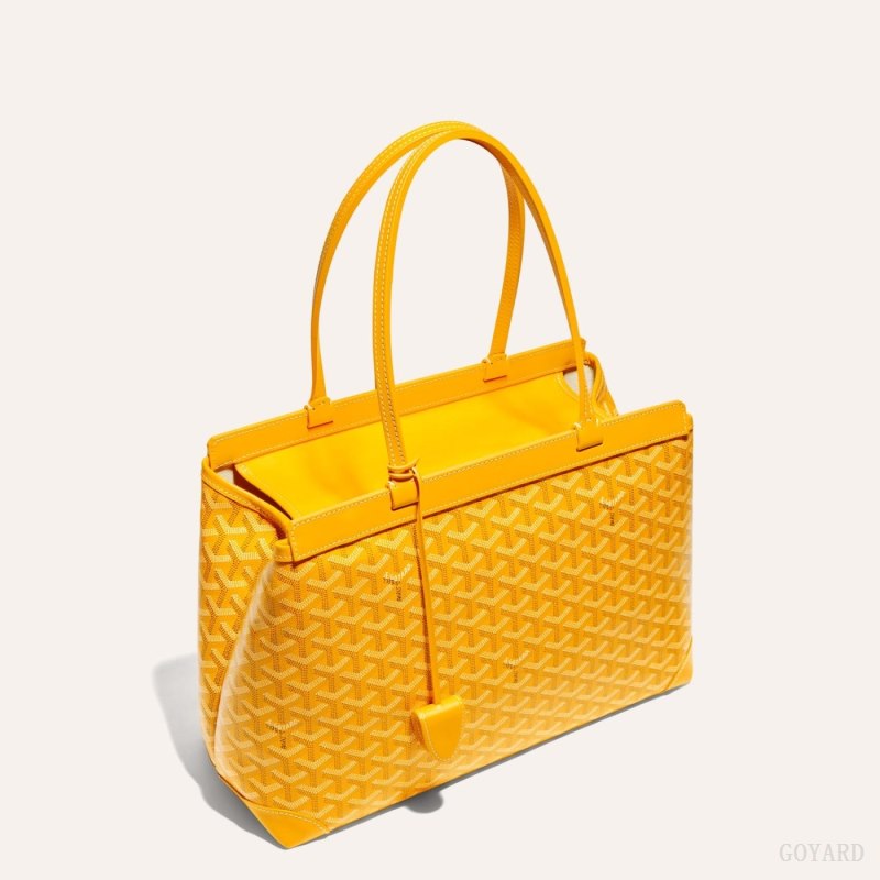 Goyard BELLECHASSE BIAUDE PM BAG Tote Veske Gul | GY-JRR8638