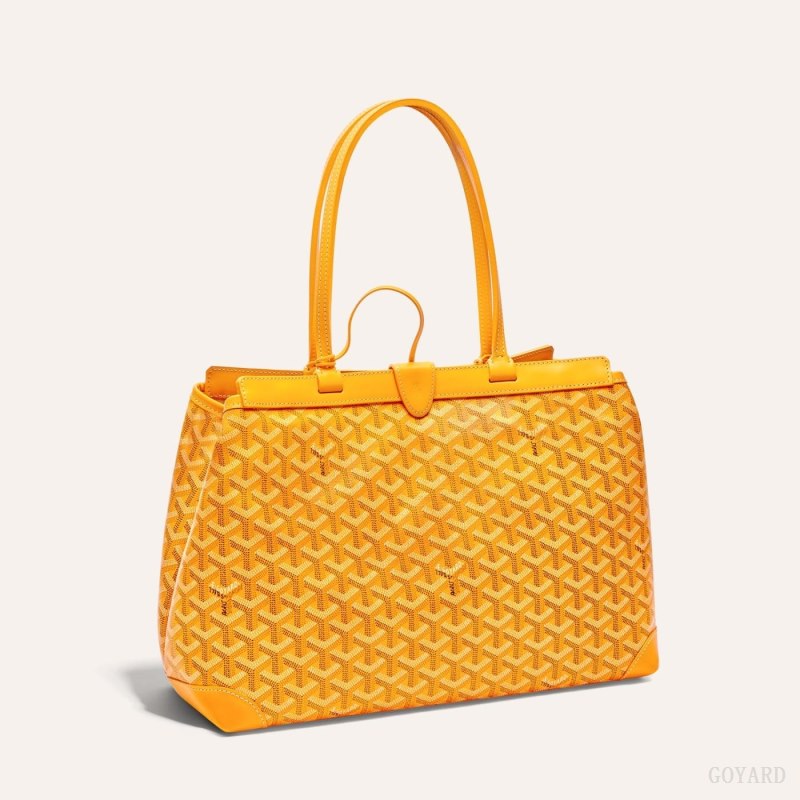 Goyard BELLECHASSE BIAUDE PM BAG Tote Veske Gul | GY-JRR8638