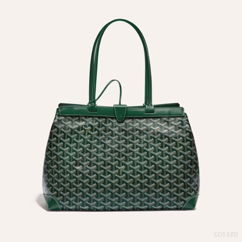 Goyard BELLECHASSE BIAUDE PM BAG Tote Veske Grønn | GY-ULZ5534