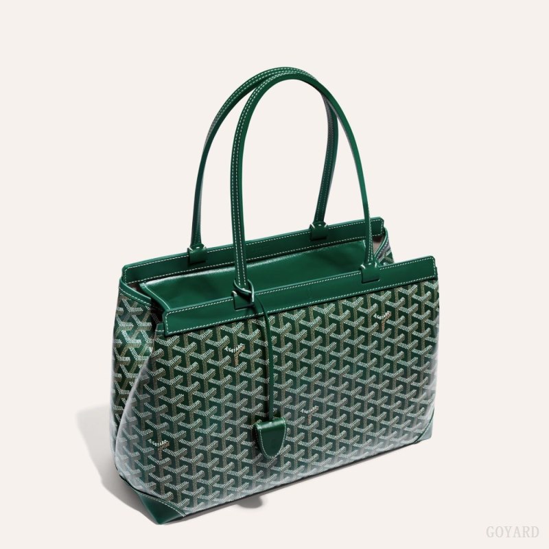 Goyard BELLECHASSE BIAUDE PM BAG Tote Veske Grønn | GY-ULZ5534