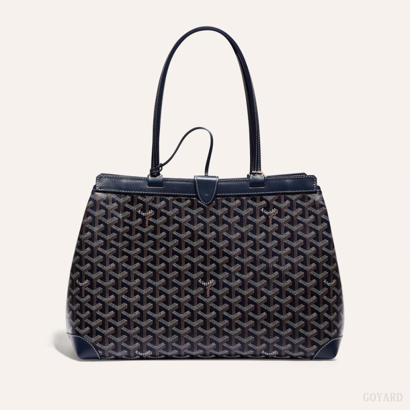 Goyard BELLECHASSE BIAUDE PM BAG Tote Veske Marineblå Blå | GY-CUE1170