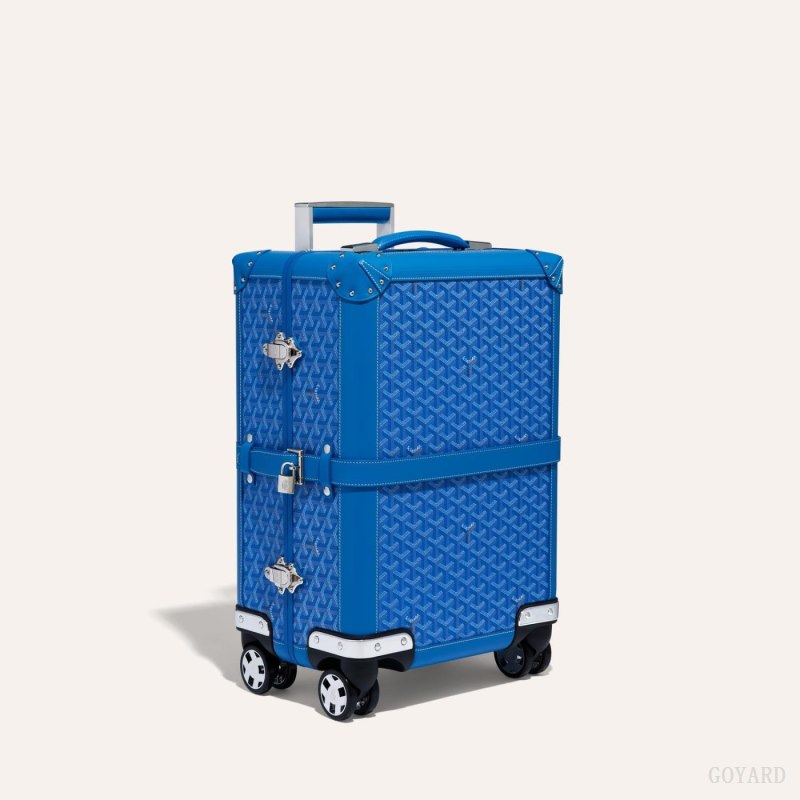 Goyard BOURGET PM TROLLEY CASE Koffert Blå | GY-UHO8345