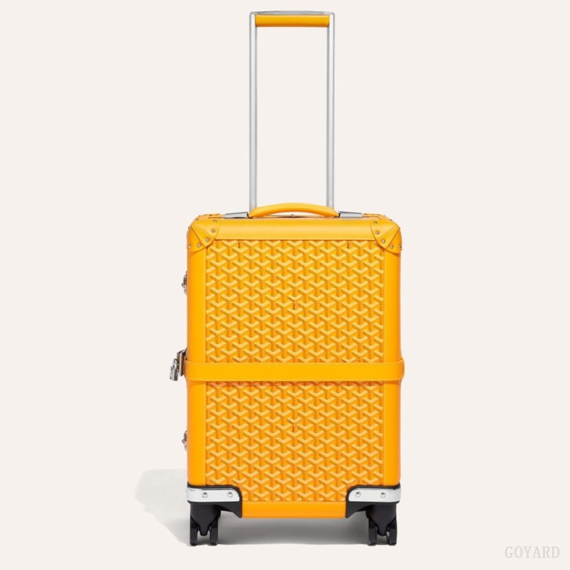 Goyard BOURGET PM TROLLEY CASE Koffert Gul | GY-JMR8130