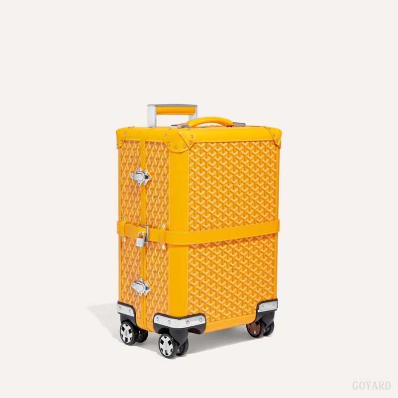Goyard BOURGET PM TROLLEY CASE Koffert Gul | GY-JMR8130