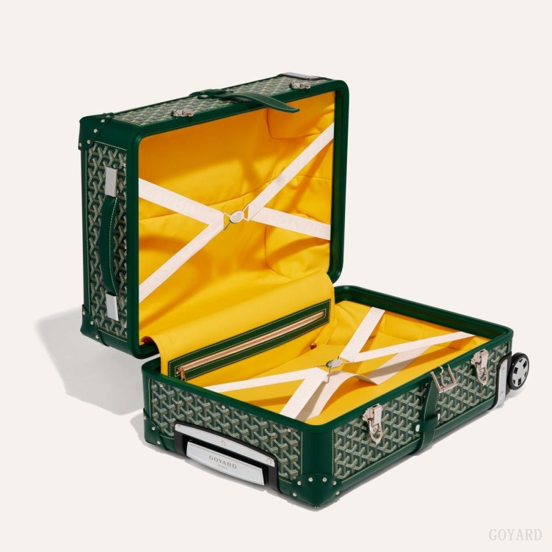Goyard BOURGET PM TROLLEY CASE Koffert Grønn | GY-VKC3655