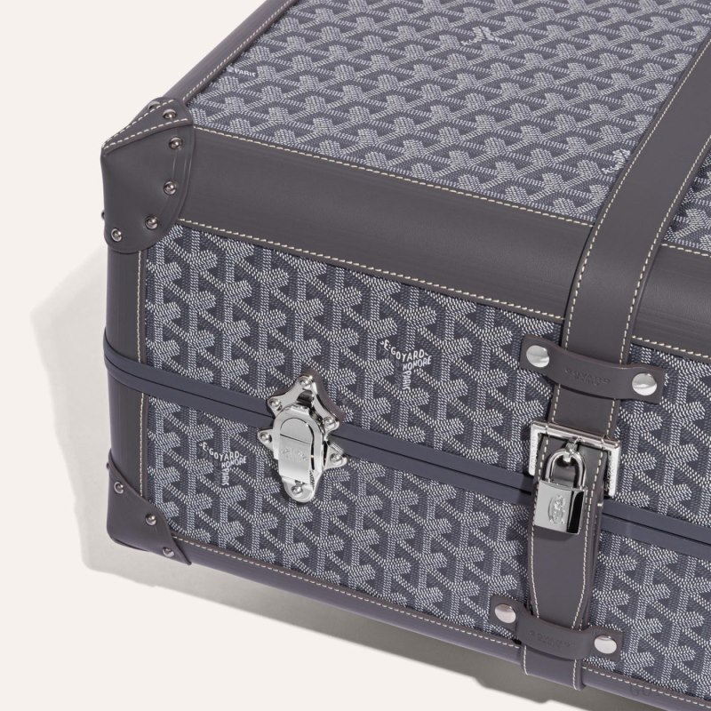 Goyard BOURGET PM TROLLEY CASE Koffert Grå | GY-EIB4250