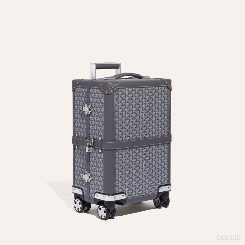 Goyard BOURGET PM TROLLEY CASE Koffert Grå | GY-EIB4250