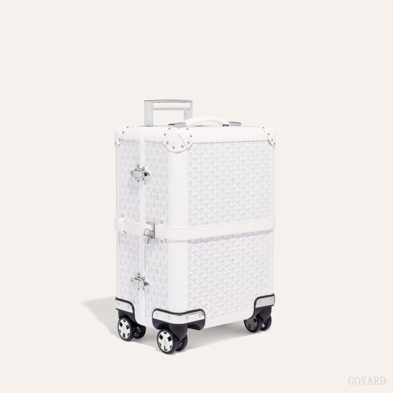 Goyard BOURGET PM TROLLEY CASE Koffert Hvite | GY-RBR6982