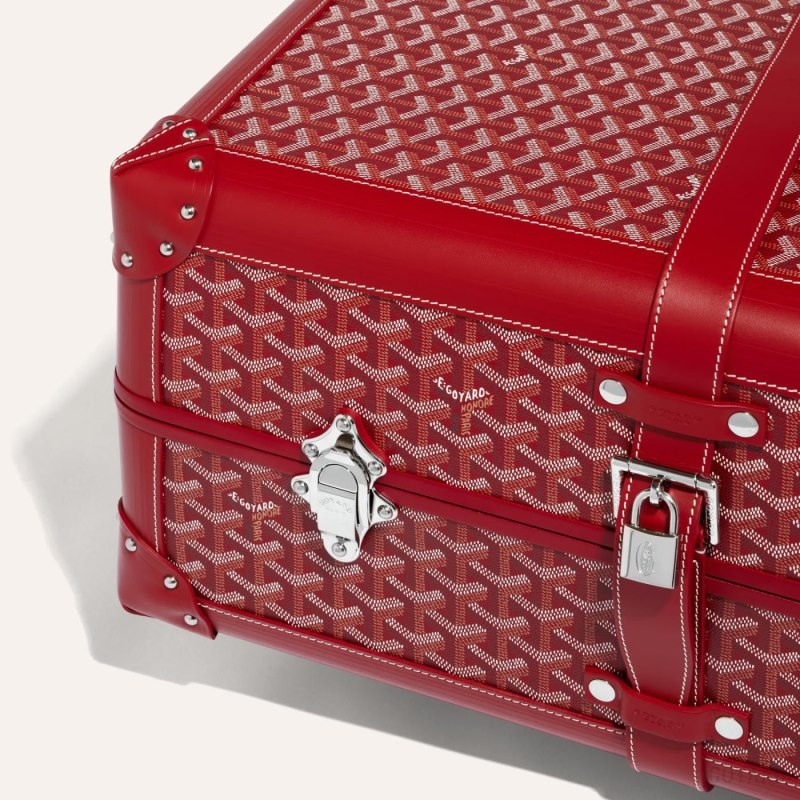 Goyard BOURGET PM TROLLEY CASE Koffert Rød | GY-KEO6688