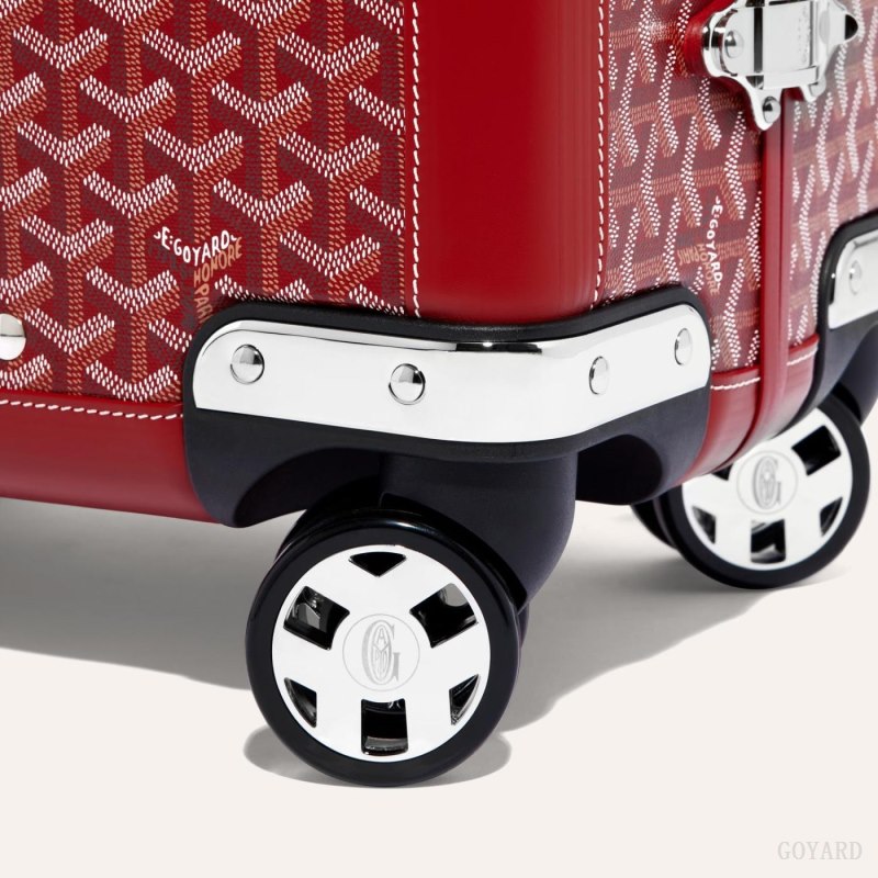 Goyard BOURGET PM TROLLEY CASE Koffert Rød | GY-KEO6688