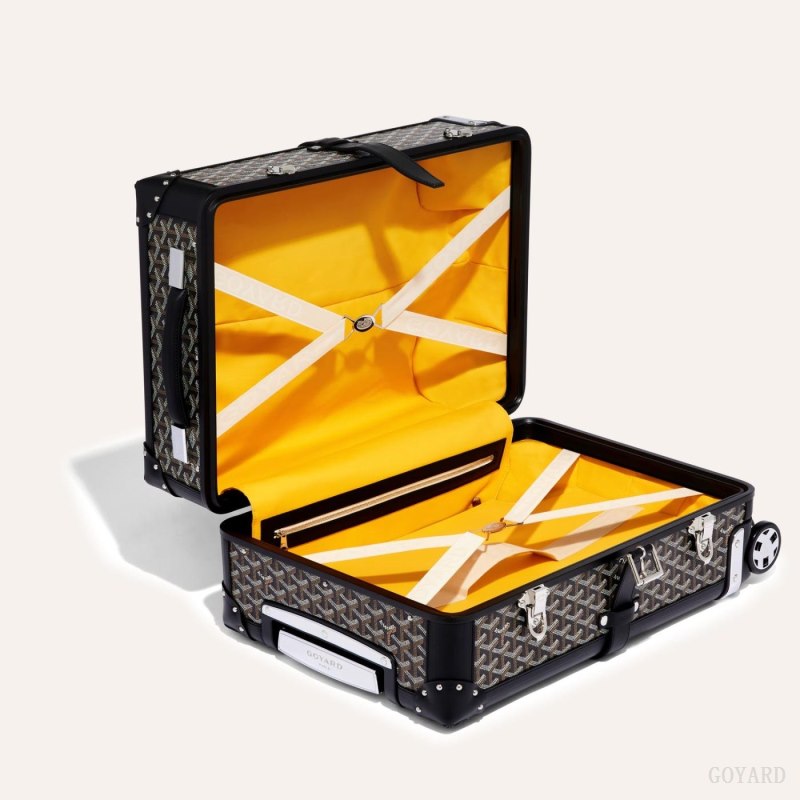 Goyard BOURGET PM TROLLEY CASE Koffert Svarte | GY-YLZ5253