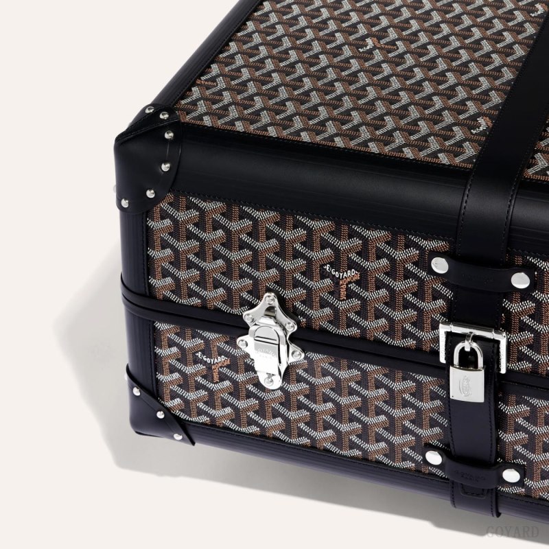 Goyard BOURGET PM TROLLEY CASE Koffert Svarte | GY-YLZ5253