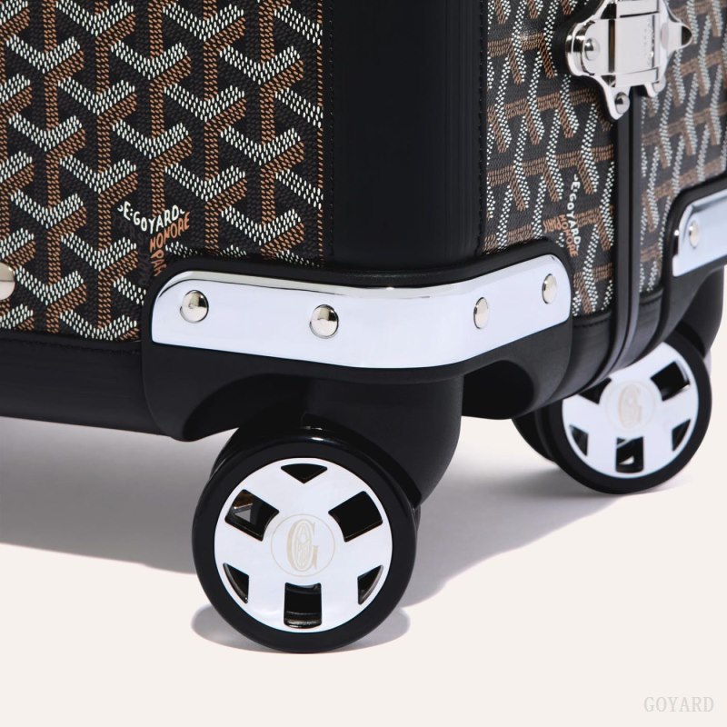 Goyard BOURGET PM TROLLEY CASE Koffert Svarte | GY-YLZ5253