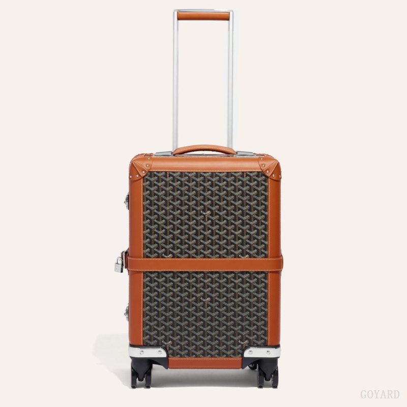 Goyard BOURGET PM TROLLEY CASE Koffert Svarte Brune | GY-IME3142