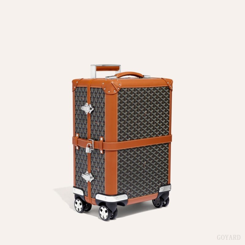 Goyard BOURGET PM TROLLEY CASE Koffert Svarte Brune | GY-IME3142