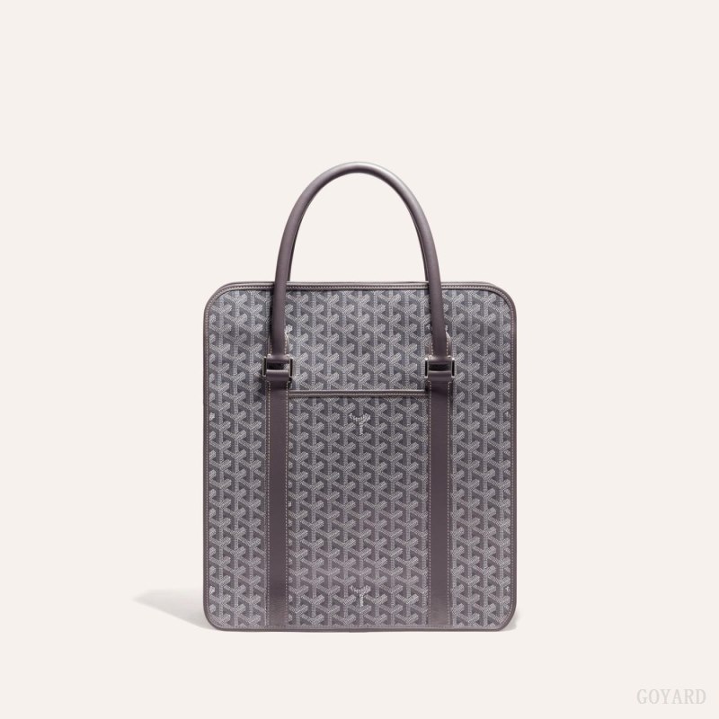 Goyard BOURGOGNE BAG Stresskoffert Grå | GY-EJE6516