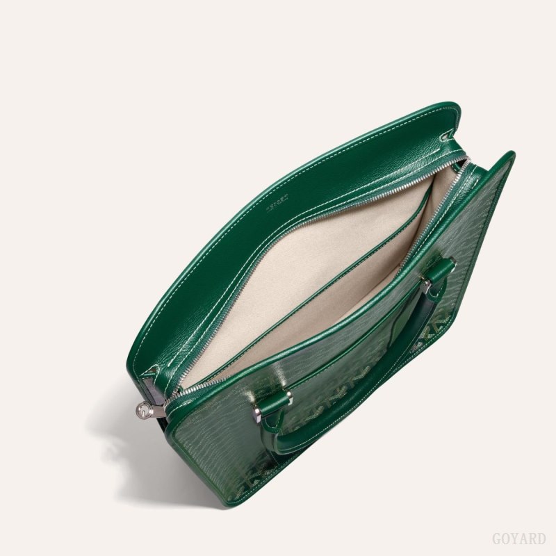 Goyard BOURGOGNE BAG Stresskoffert Grønn | GY-EFQ8601
