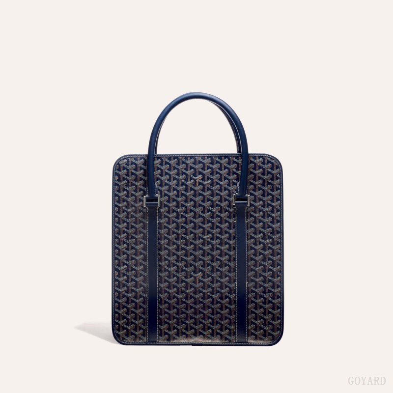 Goyard BOURGOGNE BAG Stresskoffert Marineblå Blå | GY-NIV0659