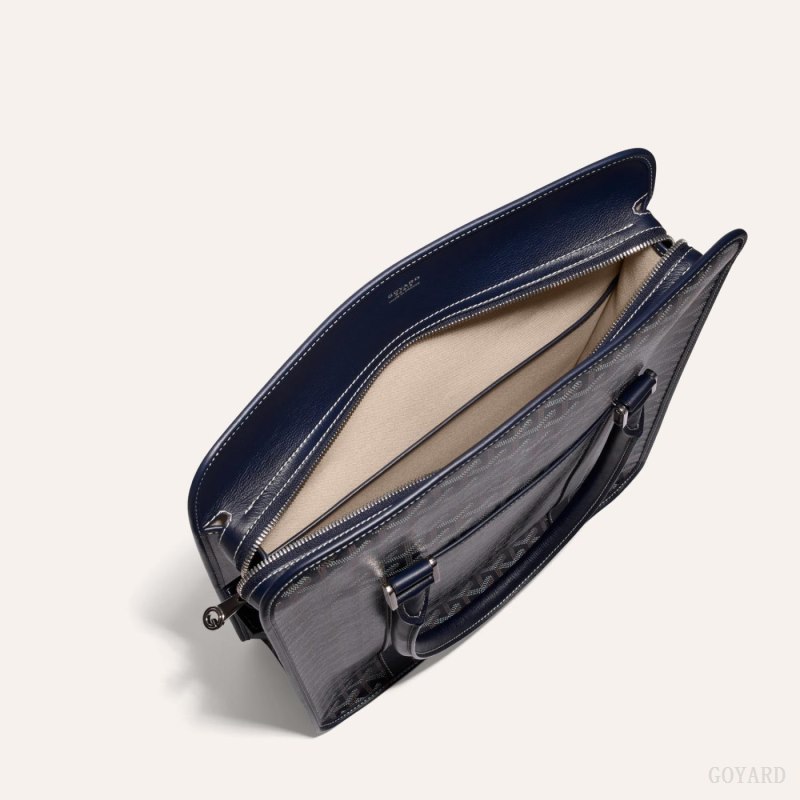 Goyard BOURGOGNE BAG Stresskoffert Marineblå Blå | GY-NIV0659